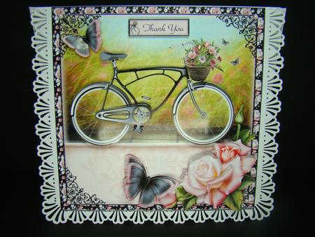 Black Vintage Bike by Beverly Carmichael