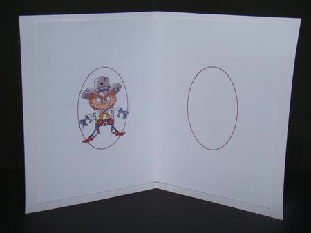 Howdy Cowboy Insert by Beverly Carmichael