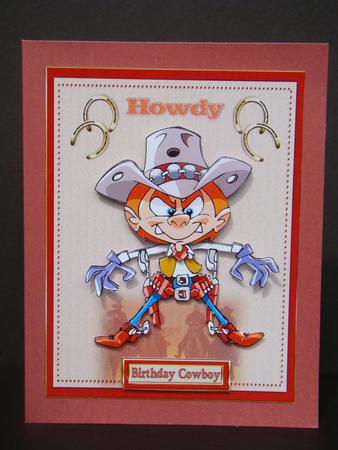 Howdy Cowboy by Beverly Carmichael