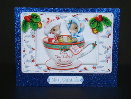 Berry Tea-lightful Christmas, Little Mice by Beverly Carmichael