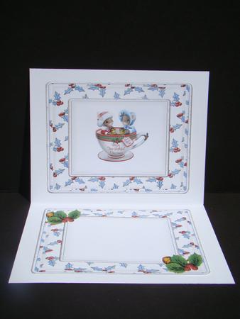 Berry Tea-lightful Christmas, Little Mice A5 Insert by Beverly Carmichael