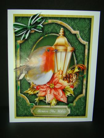 Lovely Robin on the Lampost  by Beverly Carmichael