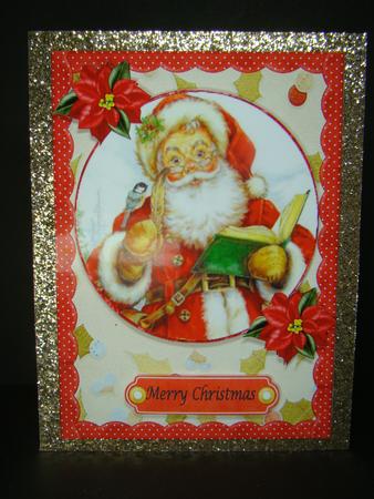 Lovely Vintage Santa by Beverly Carmichael