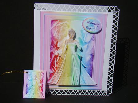 Wedding Day Card by Beverly Carmichael