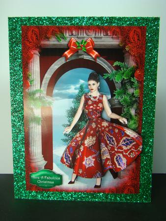 Red Dress Christmas Party by Beverly Carmichael