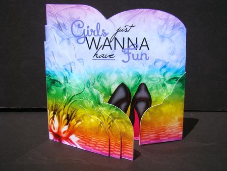 Rainbow Flowers Wraparound Mini Kit by Beverly Carmichael