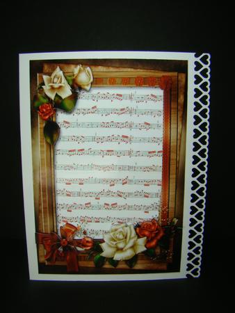 Vintage Frame Music Toppers 3 by Beverly Carmichael