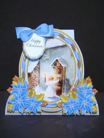 Choirboy Knocking Special Large Oval Card Mini Kit by Beverly Carmichael