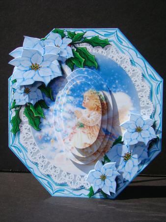 Easel or Topper Beautiful Christmas Blessings  by Beverly Carmichael