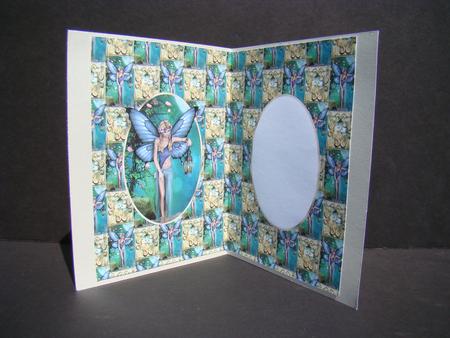 Fairy in a Frame Insert by Beverly Carmichael