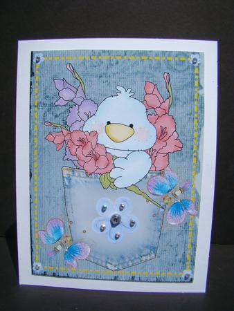 Birdie Bright Topper Insert and Verse by Beverly Carmichael