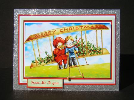 Up in the Skies Looking for Santa  by Beverly Carmichael