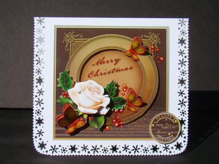 Christmas Roseberry by Beverly Carmichael