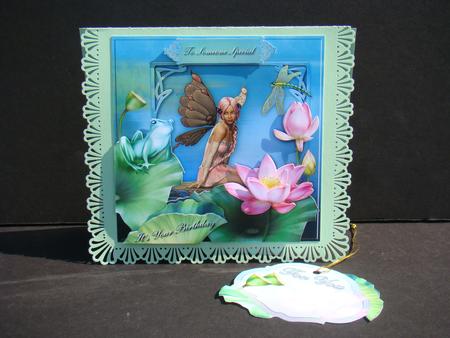 The Watergarden Wish 8x8 Kit by Beverly Carmichael