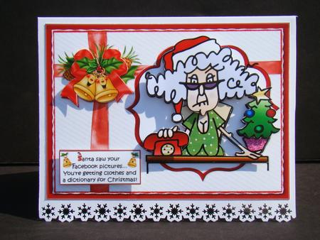 Stella Santa's Been Watching by Beverly Carmichael