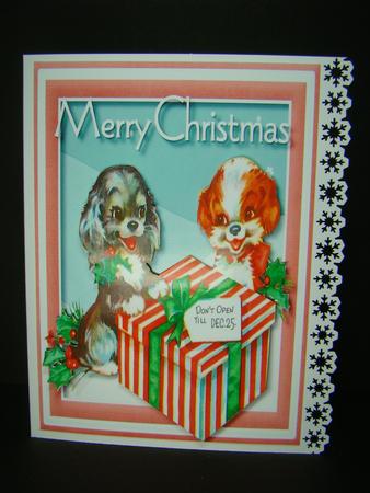 Two Little Puppies Can't Wait Till Christmas  by Beverly Carmichael