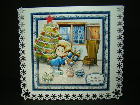 Gablebox and Cardtopper Christmas Presents by Beverly Carmichael