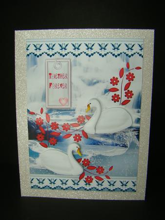 Eternal Love - Together Forever - Swans by Beverly Carmichael