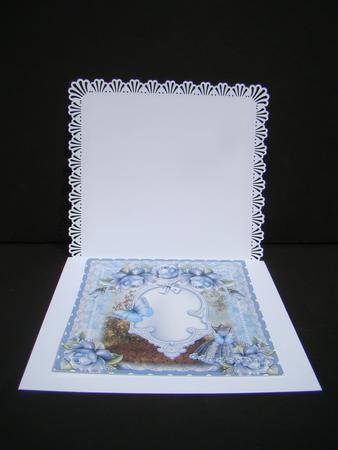 Insert to Compliment the Blue Rose Dress by Beverly Carmichael