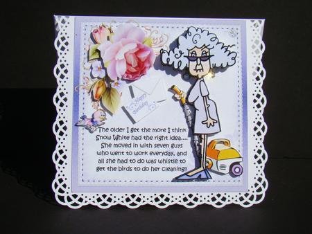 8x8 Stella and Snow White Mini Kit by Beverly Carmichael