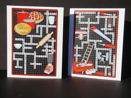 Cooking and DIY Crosswords by Beverly Carmichael