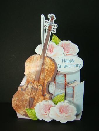 Shaped Card Mini-kit - Sweet Music by Beverly Carmichael