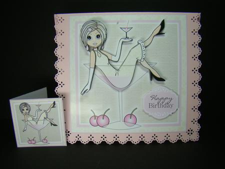 Cocktail Emma Topper Mini Kit by Beverly Carmichael