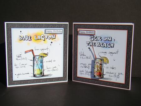 2 Cocktail Recipes by Beverly Carmichael