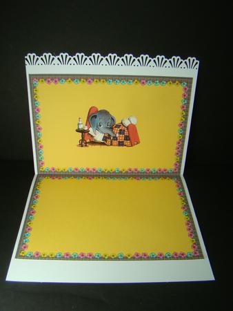 Poorly Elephant Insert by Beverly Carmichael