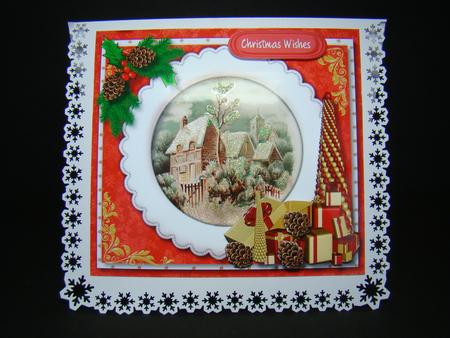 Lovely Winter Cottages in the Snow  by Beverly Carmichael