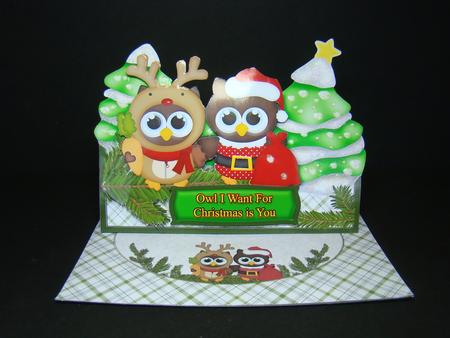 Owl I Want for Christmas is You by Beverly Carmichael