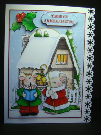 Carol Singers by Beverly Carmichael