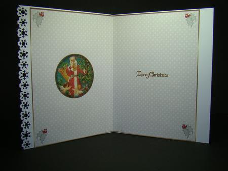 Santa Claus is Here Insert by Beverly Carmichael