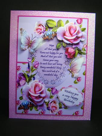Sending Birthday Wishes by Beverly Carmichael