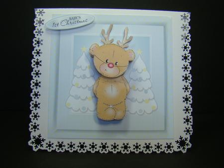 Rudolf Barclay Blue Topper Mini Kit by Beverly Carmichael