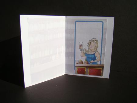 Barmaid Dudess (blonde Hair) Insert by Beverly Carmichael