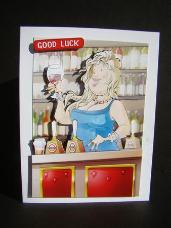 Barmaid Dudess (blonde Hair) by Beverly Carmichael
