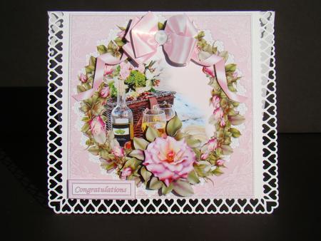 8x8 Wine and Roses Mini Kit by Beverly Carmichael