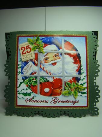 Vintage Santa #1 by Beverly Carmichael