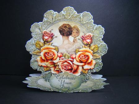 Vintage Roses Mini Kit Plus Gift Card by Beverly Carmichael