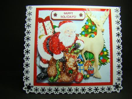 Almost Time to Go - Santa by Beverly Carmichael