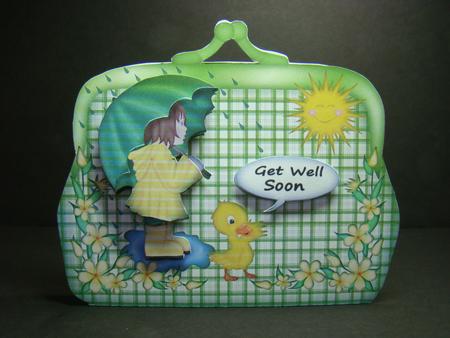 Under the Weather - Get Well Wallet Mk by Beverly Carmichael