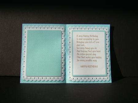 Icert Green with Verse, Polka Dot and Lace by Beverly Carmichael