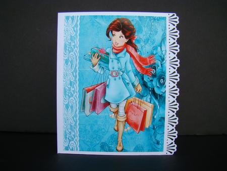 Shopping Girl by Beverly Carmichael