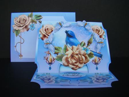 Songbird Easel Card Kit by Beverly Carmichael