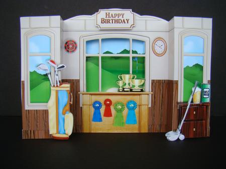 My Little Rooms Mini-kit - Golfer's Paradise by Beverly Carmichael