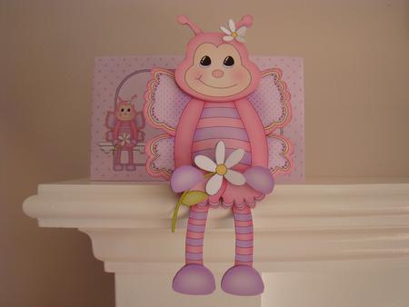 3D on the Shelf Card Kit - Puff the Butterfly by Beverly Carmichael