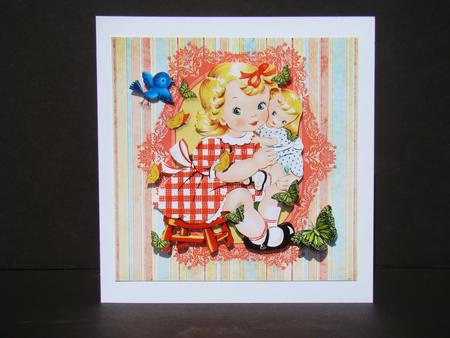 Cutest Cutie and Dolly Decoupage Mini Kit by Beverly Carmichael