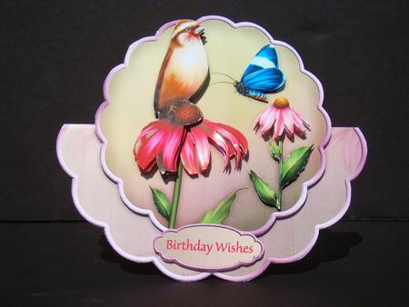 Birdsong - Wobble Card Mini-kit by Beverly Carmichael