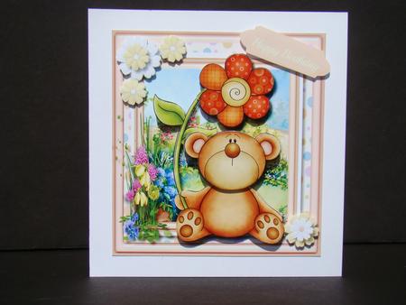 8x8 Mini Kit, Little Teds Garden  by Beverly Carmichael